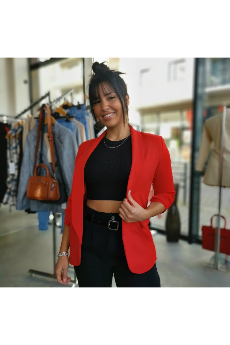 Blazer rouge