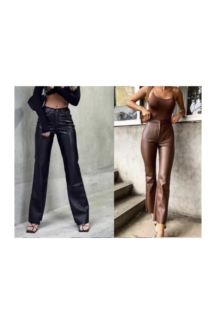 Pantalon simili cuir