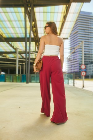 Pantalon fente