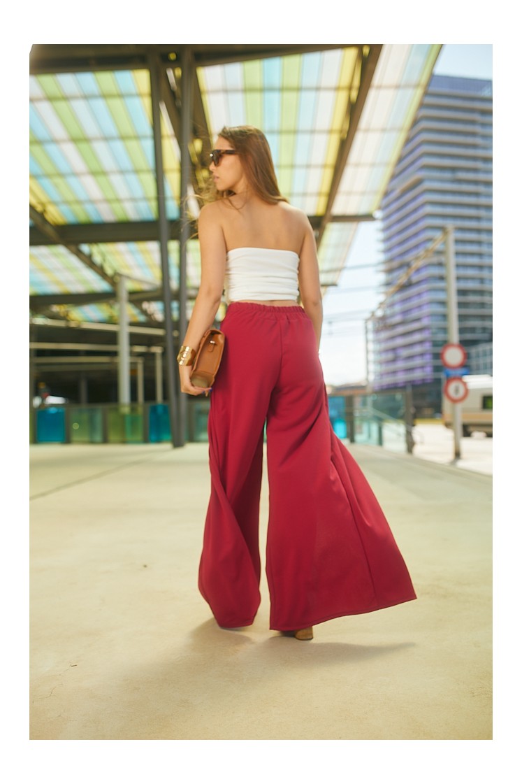 Pantalon fente