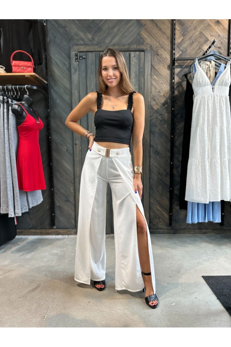 Pantalon fente
