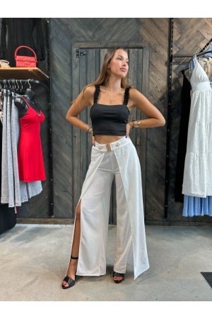 Pantalon fente