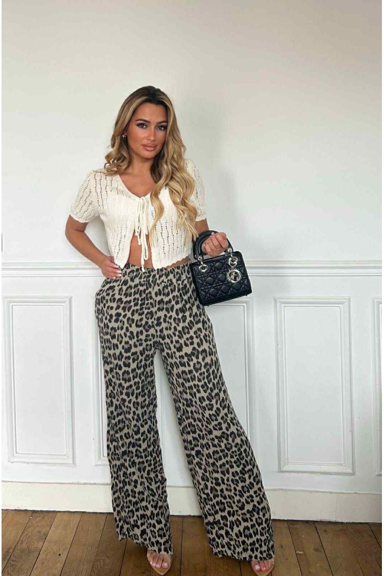 Pantalon Léopard