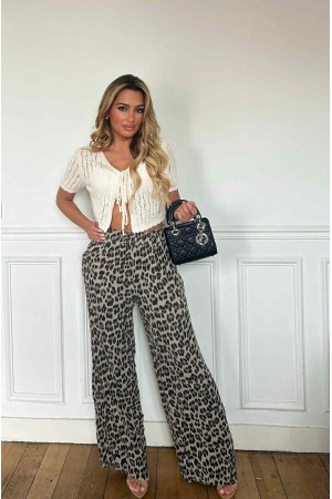Pantalon Léopard