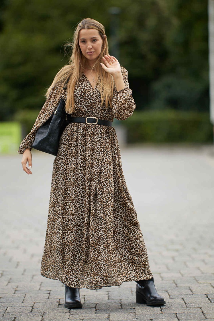 robe Léopard