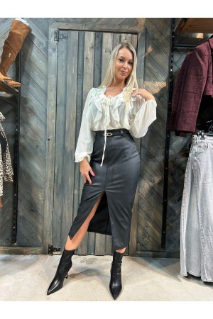 Jupe Simili Cuir Nova