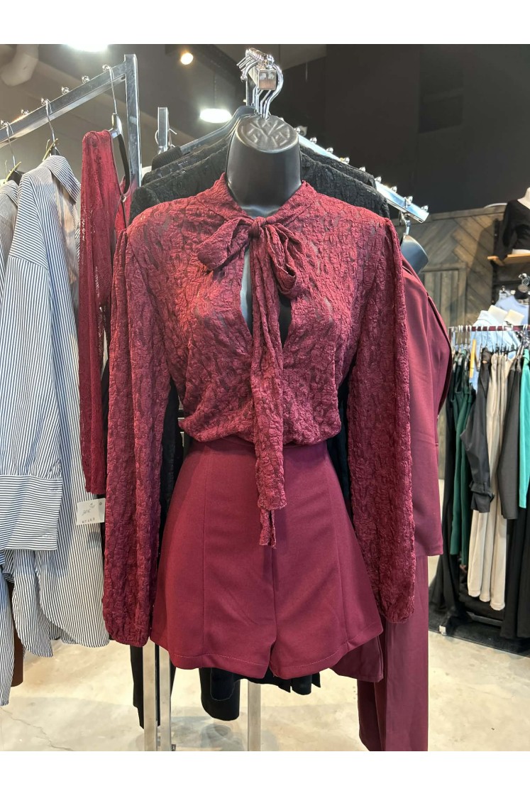 Combinaison dentelle belida