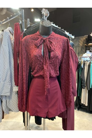 Combinaison dentelle belida