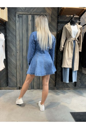 jurk in jeans