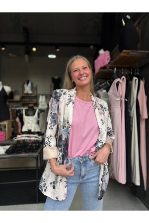 Blazer fleurie