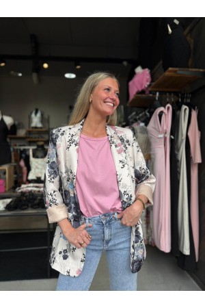 Blazer fleurie