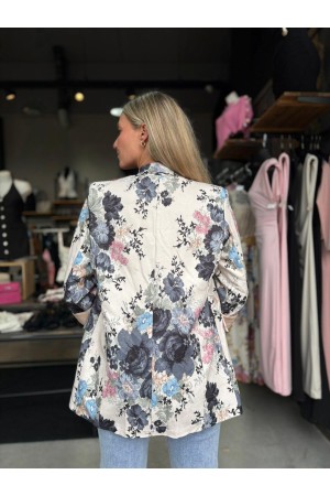 Blazer fleurie