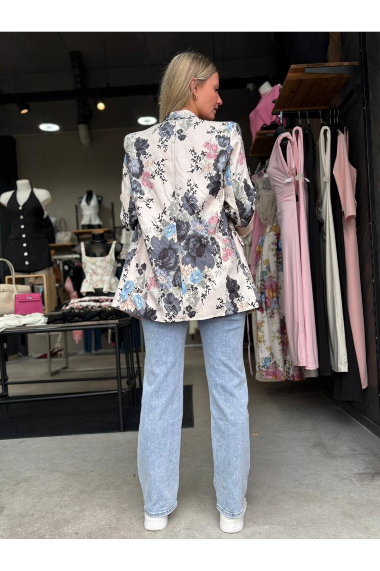 Blazer fleurie
