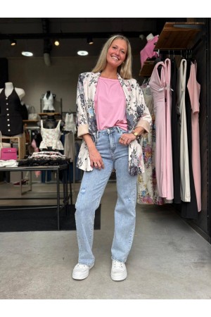 Blazer fleurie