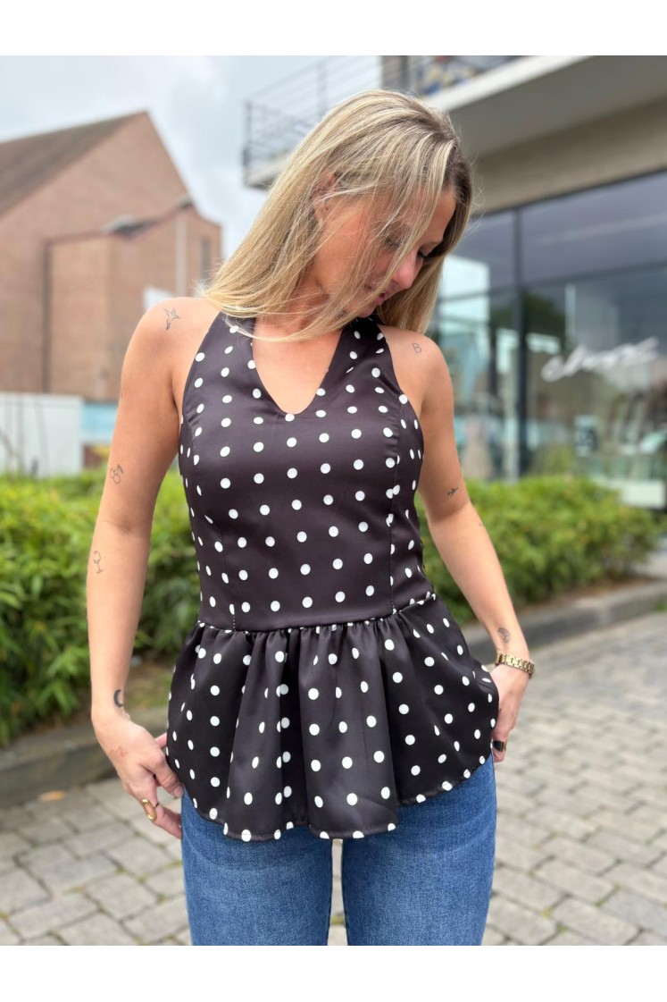 Blouse a Pois