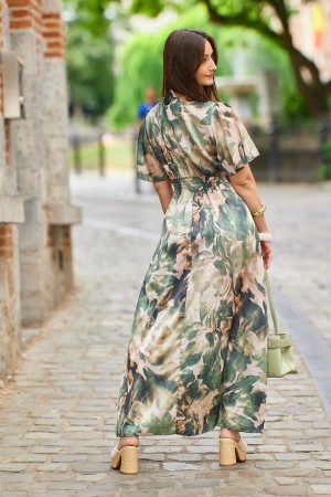 jurk Jadee Khaki / Green